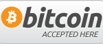 We accept bitcoins and altcoins